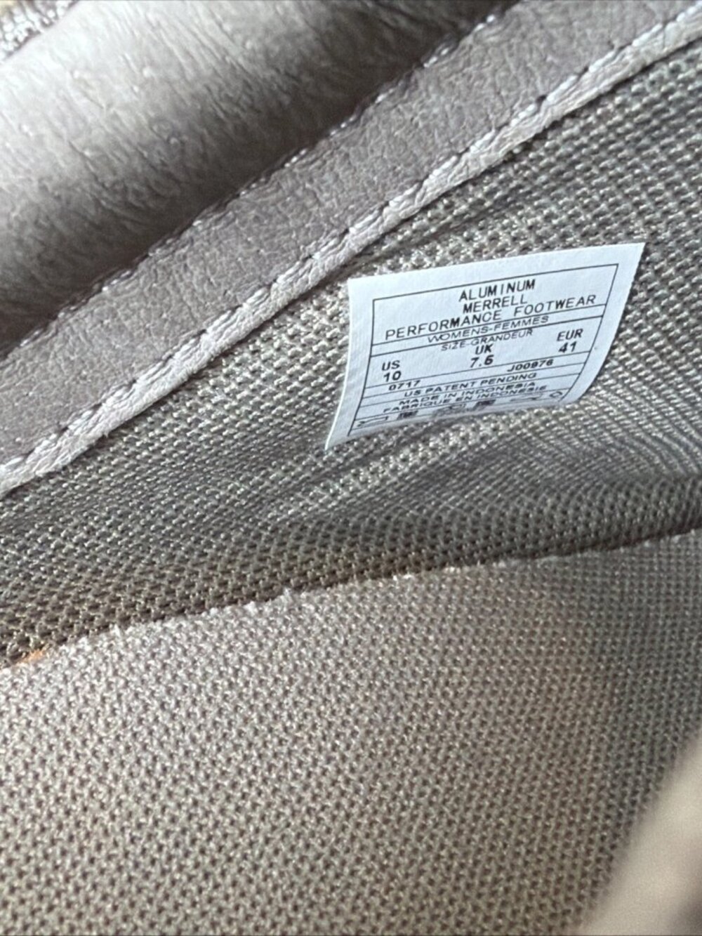 MERRELL Encore Breeze Q Form 2 Aluminum Gray Women’s 10 - Picture 8 of 8